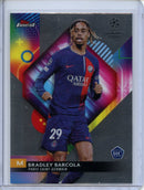2023-24 Topps Finest UEFA Club Competitions Bradley Barcola