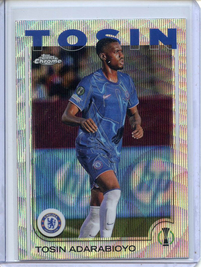 2024-25 Topps Chrome UEFA Club Comps Tosin Adarabioyo Wave