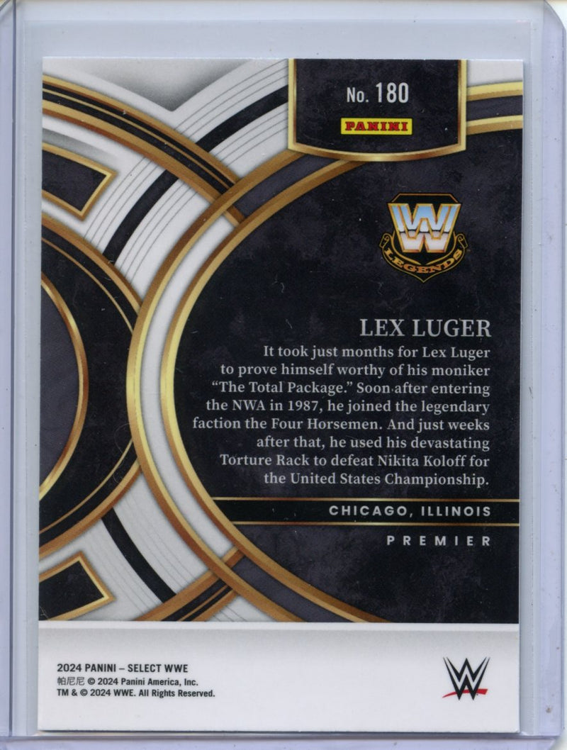 2024 Panini Select WWE Lex Luger Premier