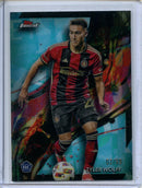 2024 Topps Finest MLS Tyler Wolff Common Aqua  Refractor 2/99
