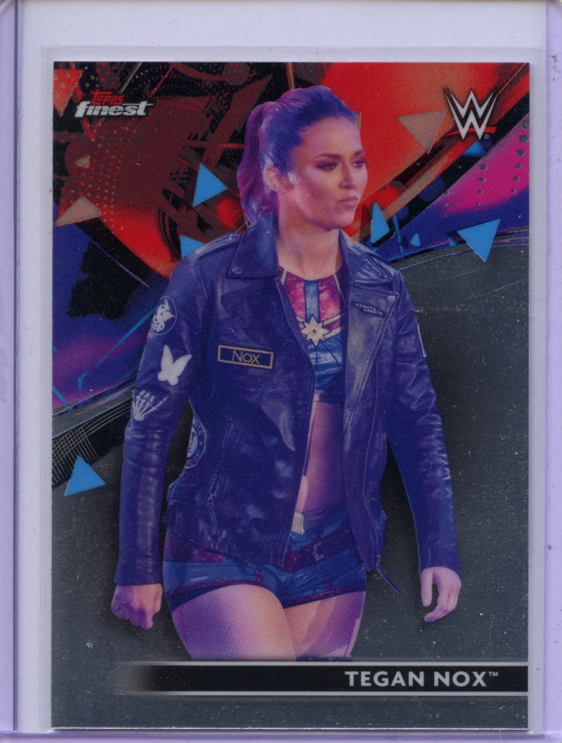 2021 Topps Finest WWE Tegan Nox