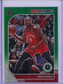 2019-20 Hoops Premium Serge Ibaka Green Prizm