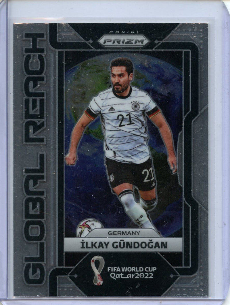 2022 Panini Prizm FIFA World Cup Qatar Ilkay Gundogan Global Reach