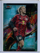 2024 Topps Finest MLS Emil Forsberg Common Aqua  Refractor 12/99