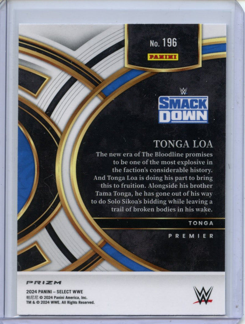 2024 Panini Select WWE Tonga Loa Premier