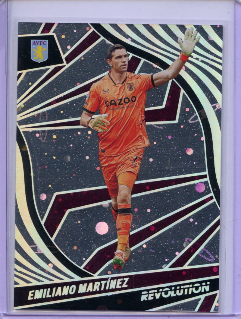 2022-23 Panini Revolution Premier League Emiliano Martinez Cosmic 1/25