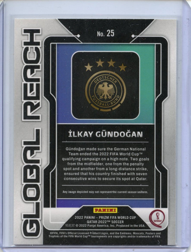 2022 Panini Prizm FIFA World Cup Qatar Ilkay Gundogan Global Reach