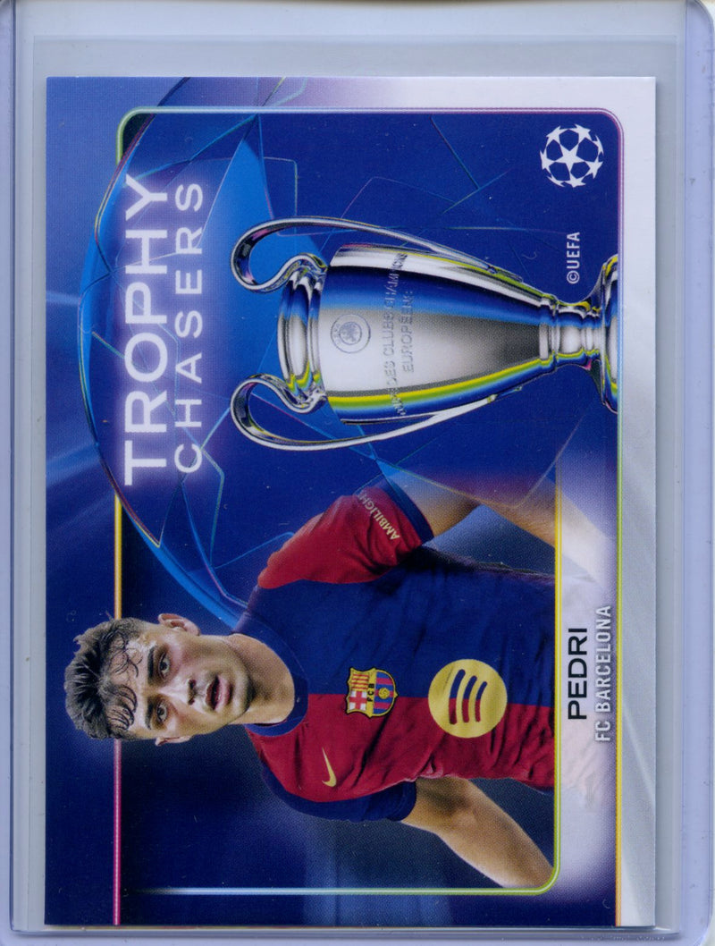 2024-25 Topps UEFA CC Pedri Trophy Chasers