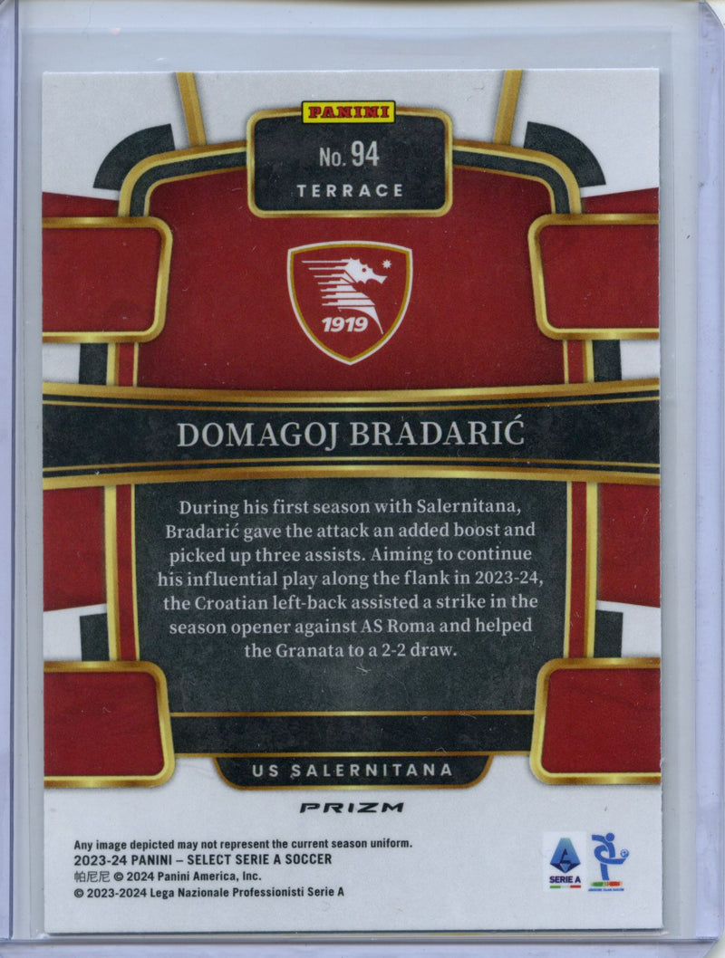 2023-24 Select Serie A Domagoj Bradaric Terrace Silver