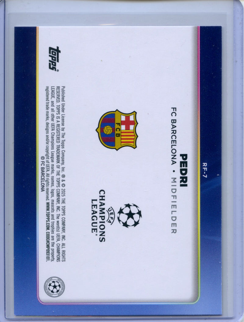2024-25 Topps UEFA CC Pedri Trophy Chasers