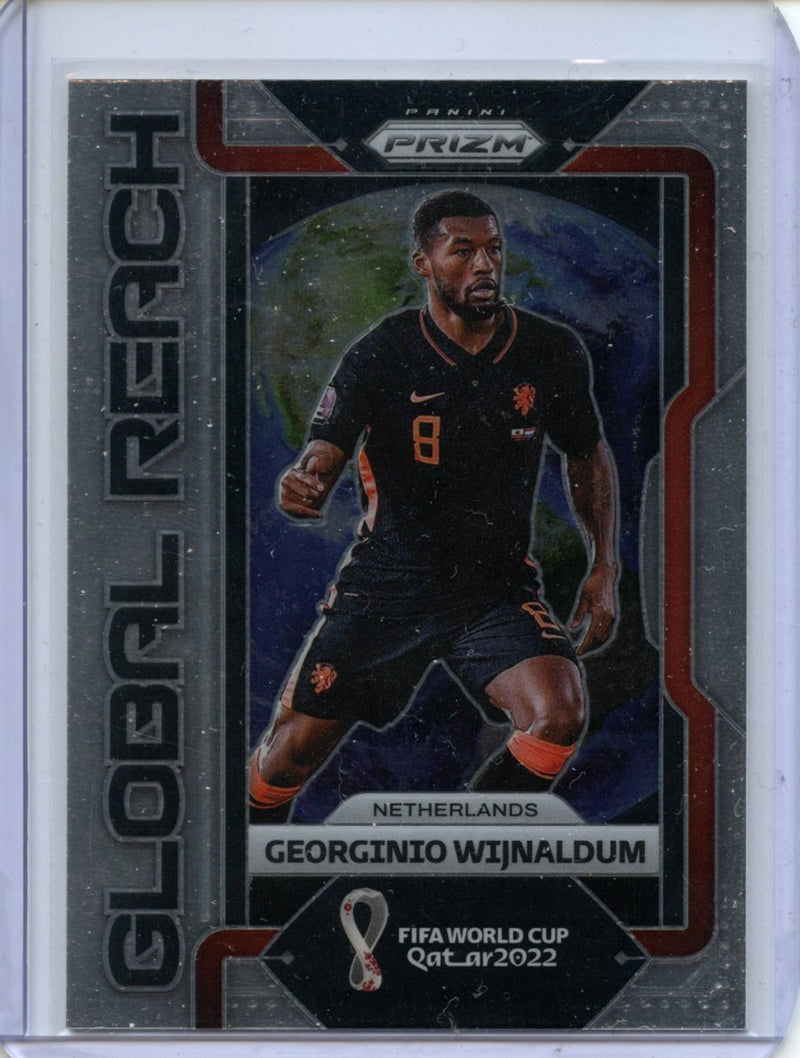 2022 Panini Prizm FIFA World Cup Qatar Georginio Wijnaldum Global Reach