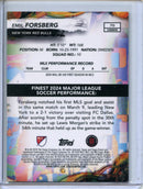 2024 Topps Finest MLS Emil Forsberg Common Aqua  Refractor 12/99