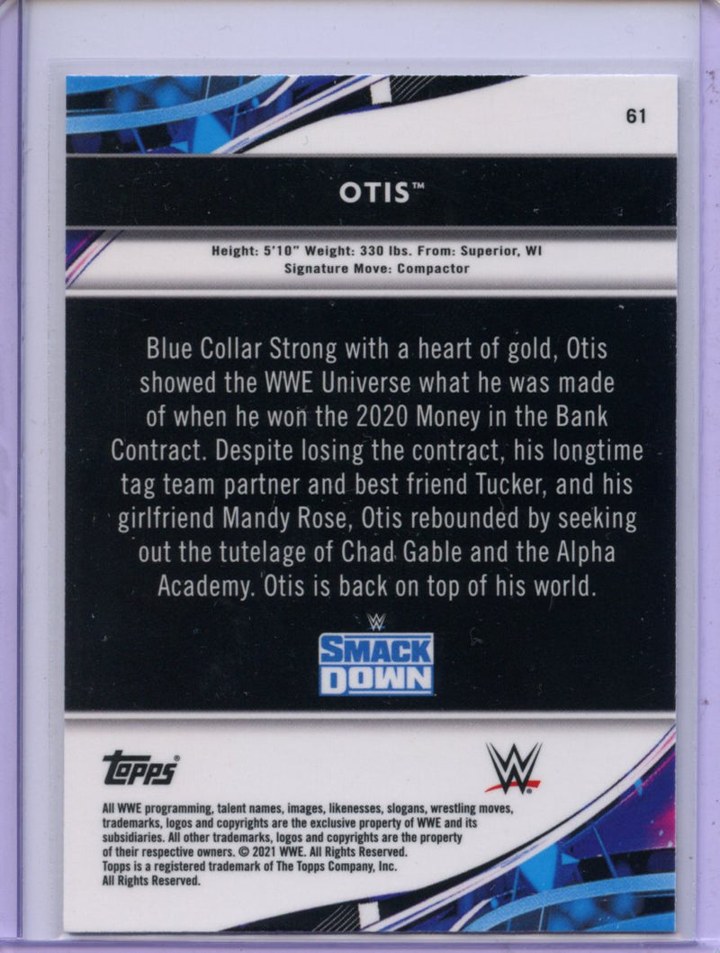 2021 Topps Finest WWE Otis