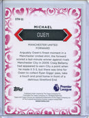 2026 Topps Chrome Premier League Michael Owen Stoppage Time Heartbreaker