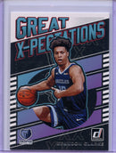2019-20 Panini Donruss Brandon Clarke Great X-Pectations