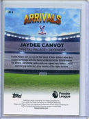 2026 Topps Finest Premier League Jaydee Canvot Arrivals