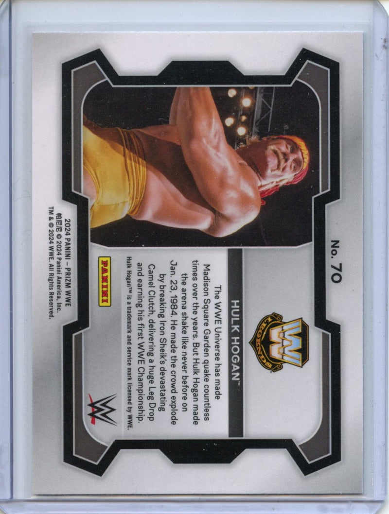 2024 Prizm WWE Hulk Hogan