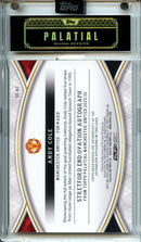 2025-26 Topps Palatial Manchester United Andy Cole Stretford End Ovation Autographs Rose Gold 3/20