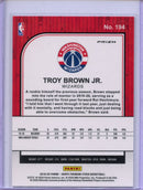 2019-20 Hoops Premium Troy Brown JR. Green Prizm