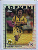 2024-25 Topps Chrome UEFA Club Comps Karim Adeyemi Wave