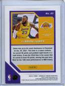 2020-21 Panini NBA Chronicles Lebron James Threads