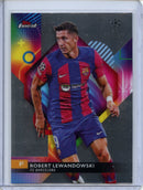 2023-24 Topps Finest UEFA Club Competitions Robert Lewandowski