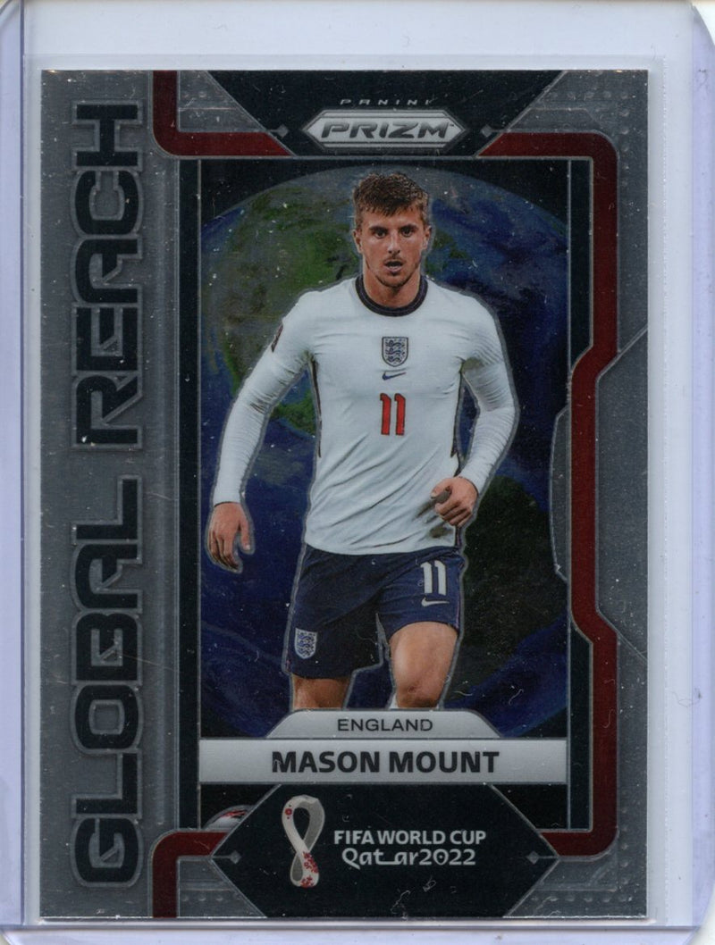 2022 Panini Prizm FIFA World Cup Qatar Mason Mount Global Reach