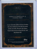 2024 Topps Dune Chrome Rebecca Ferguson & Chang Chen Behind The Scenes