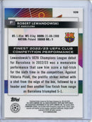 2023-24 Topps Finest UEFA Club Competitions Robert Lewandowski