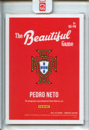 2021-22 Donruss Road to Qatar Pedro Neto Beautiful Game Autographs Red 14/25