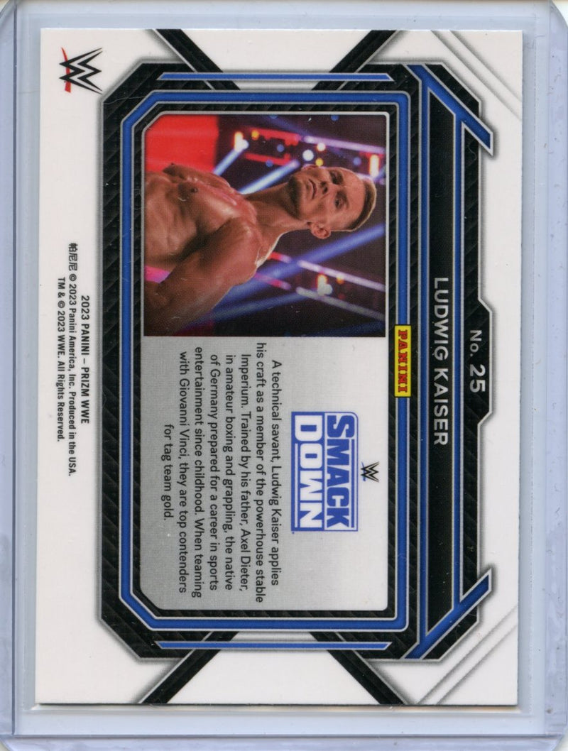 2023 Prizm WWE Ludwig Kaiser