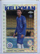 2024-25 Topps Chrome UEFA Club Comps Omari Kellyman Wave