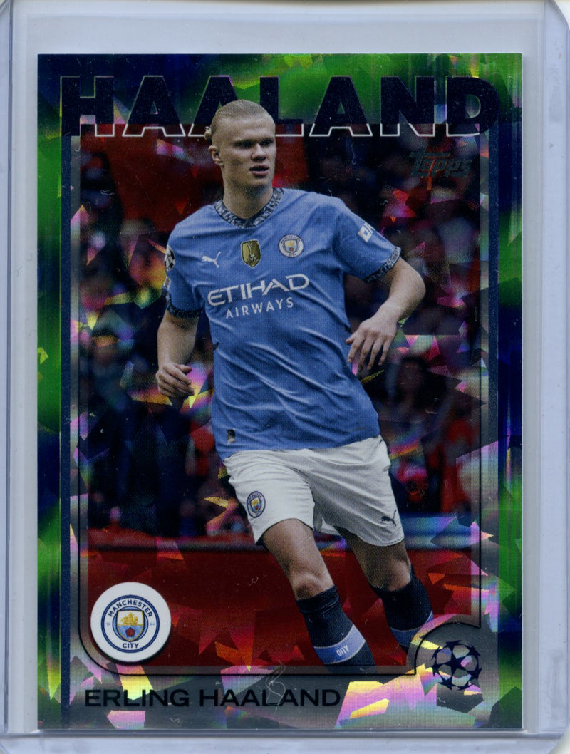2024-25 Topps UEFA CC Erling Haaland Northern Lights