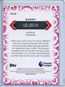 2026 Topps Chrome Premier League Danny Welbeck Stoppage Time Heartbreaker