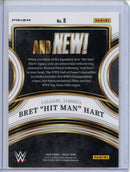 2024 Panini Select WWE Bret "Hit Man" Hart And New!