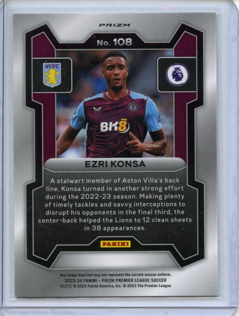 2023-24 Prizm Premier League Ezri Konsa Breakaway Prizm