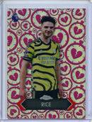 2026 Topps Chrome Premier League Declan Rice Stoppage Time Heartbreaker