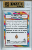 2024-25 Topps Finest UEFA Club Comps Kylian Mbappe The Man