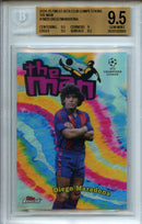 2024-25 Topps Finest UEFA Club Comps Diego Maradona The Man