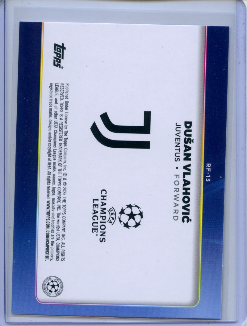 2024-25 Topps UEFA CC Dusan Vlahovic Trophy Chasers
