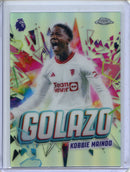 2026 Topps Chrome Premier League Kobbie Mainoo Golazo