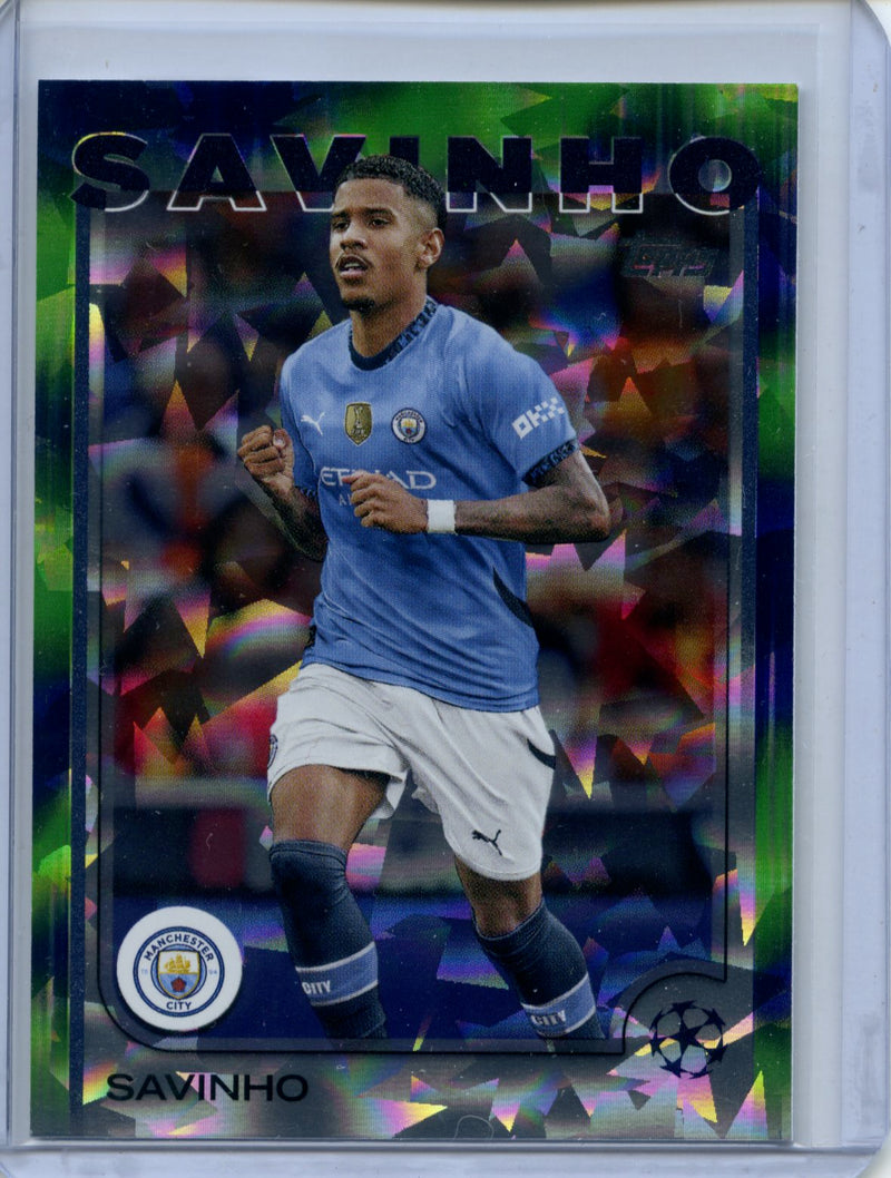 2024-25 Topps UEFA CC Savinho Northern Lights