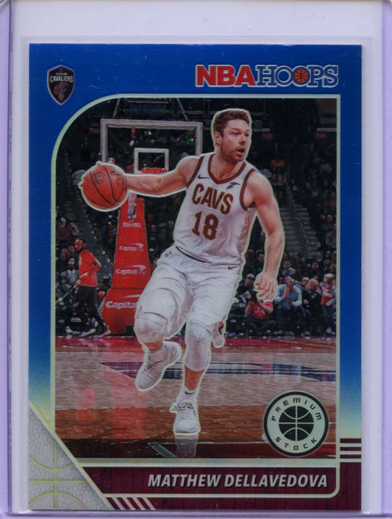 2019-20 Hoops Premium Matthew Dellavedova Blue Prizm