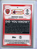 2022-23 Topps Merlin UEFA Bukayo Saka