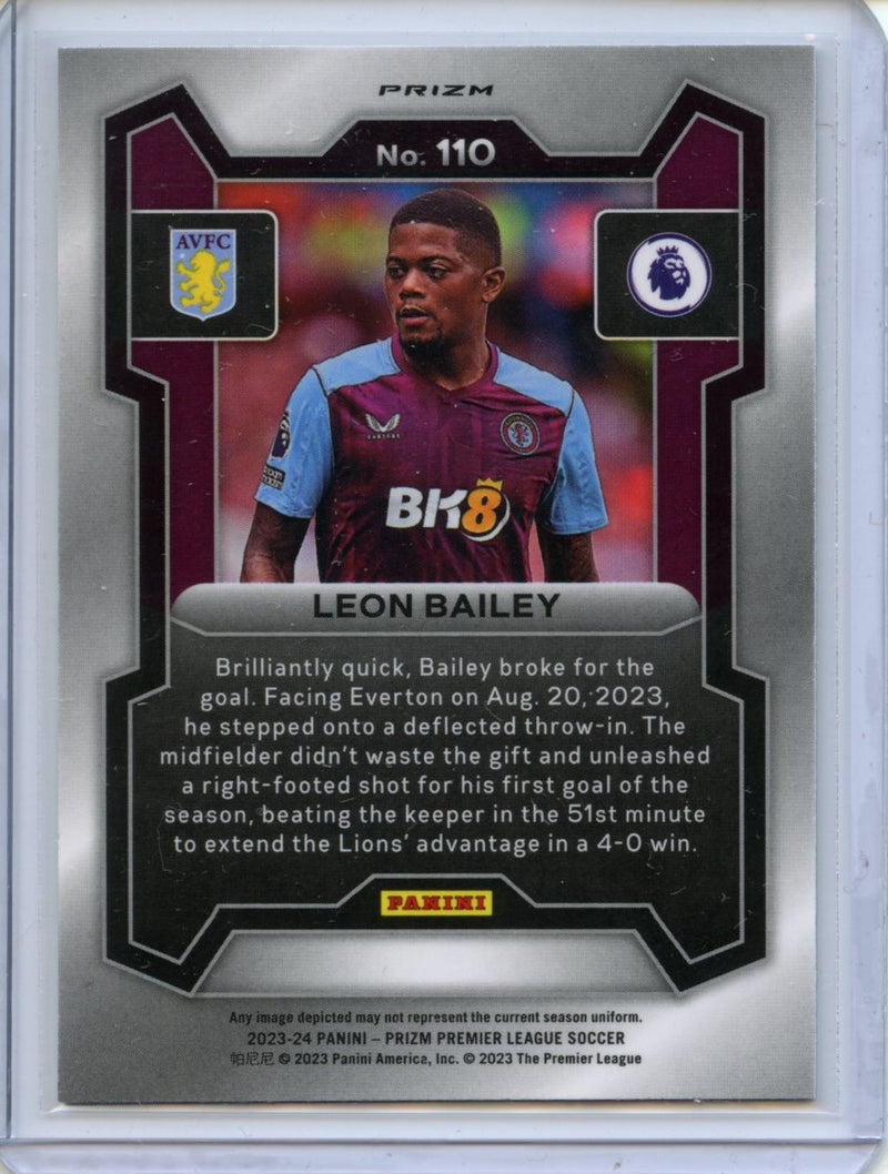 2023-24 Prizm Premier League Leon Bailey Breakaway Prizm