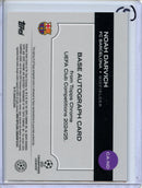 2024-25 Topps Chrome UEFA Club Comps Noah Darvich Autographs