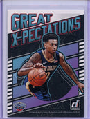 2019-20 Panini Donruss Nickeil Alexander-Walker Great X-Pectations