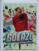 2026 Topps Chrome Premier League Dennis Bergkamp Golazo