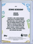 2026 Topps Chrome Premier League Dennis Bergkamp Golazo
