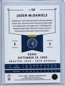 2020-21 Panini NBA Chronicles Jaden McDaniels Panini